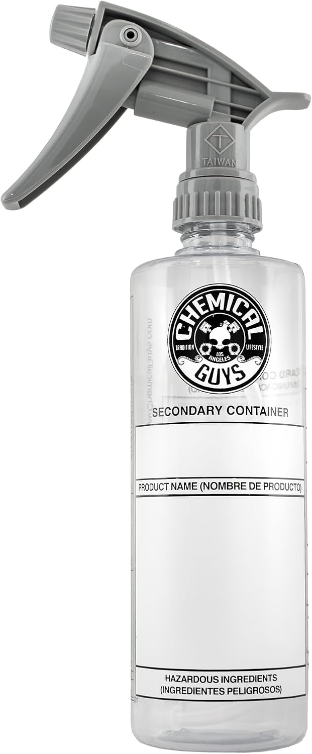 Chemical Guys, Secondary Dilution Bottle with Sprayer Set, 16 oz, 3 Pack