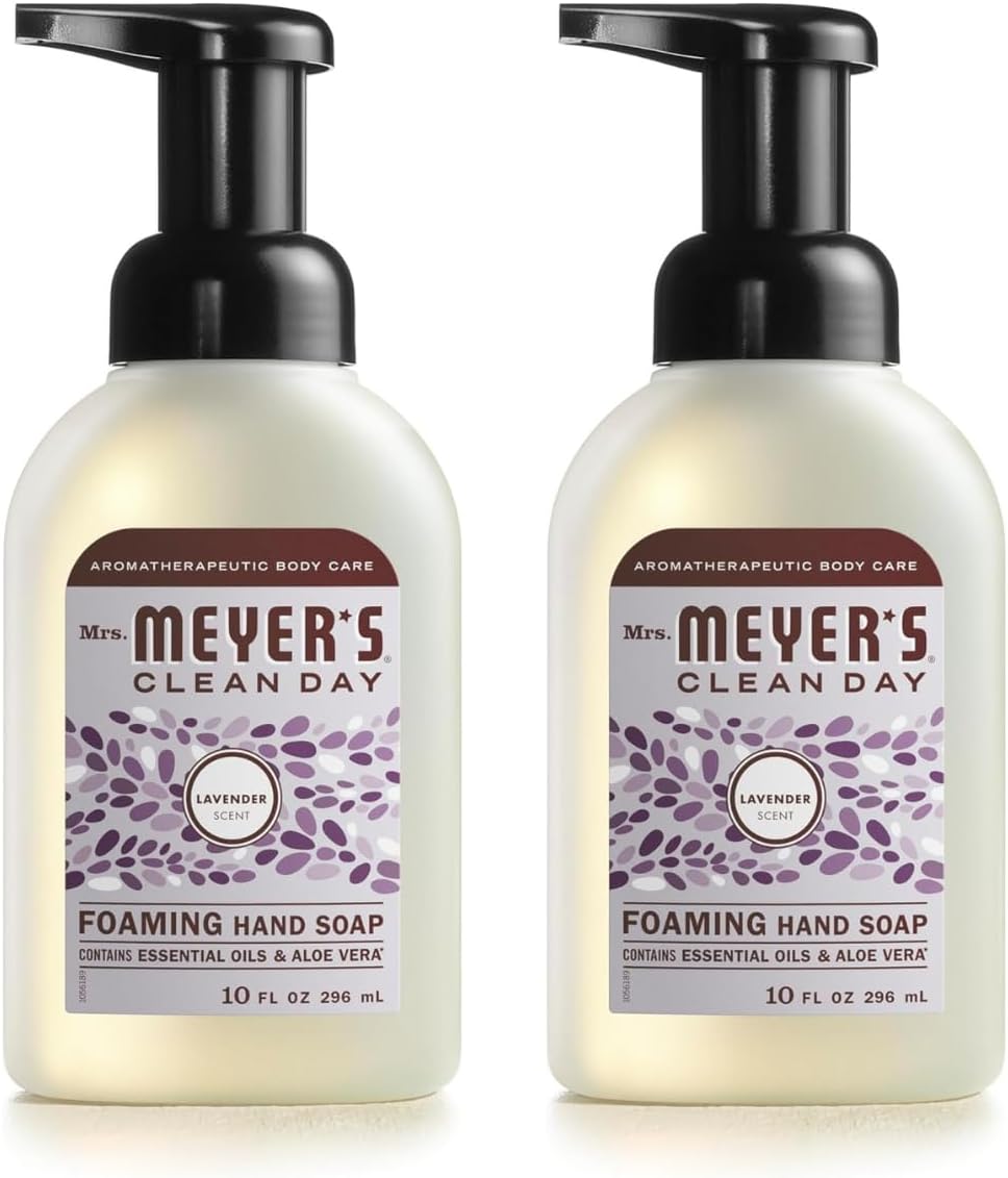 MRS. MEYER'S CLEAN DAY Foaming Hand Soap, Rainwater Scent, 10 fl oz