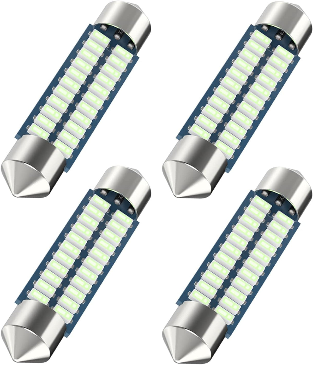 Serundo Auto DE3175 DE3022 DE3021 Led Bulb 31mm 1.22in Led Festoon Bulb 4pc