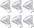 Lepro Non-Dimmable GU10 LED Light Bulbs 4W 350LM 5000K Daylight White 6PC