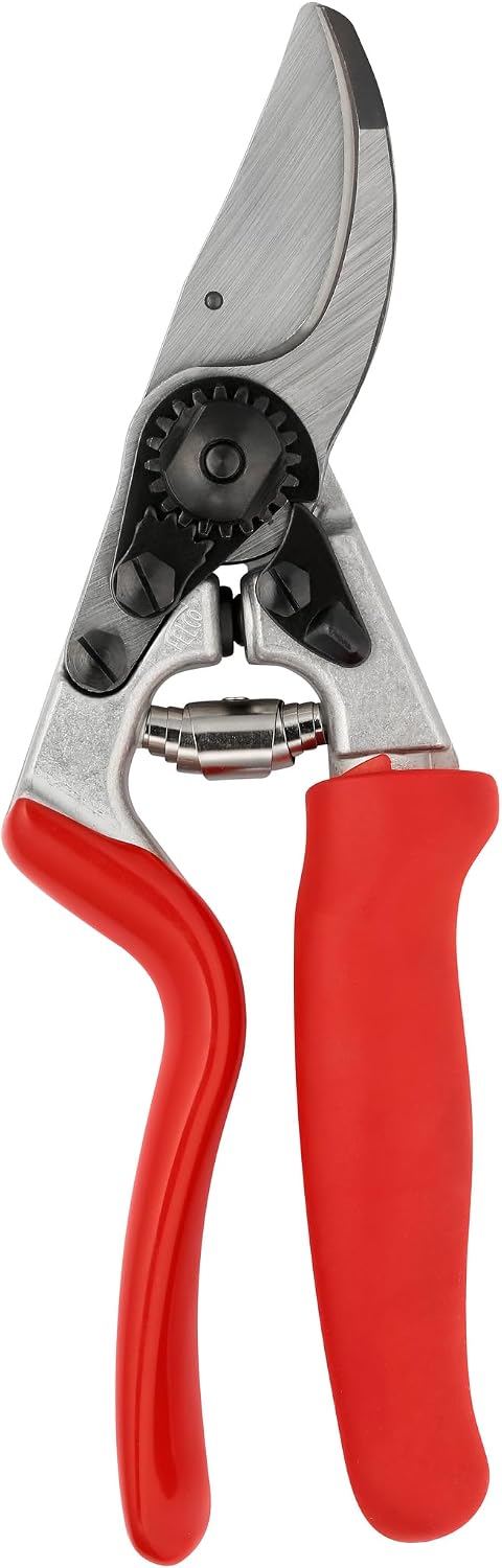 Felco F2 Pruning Shears – 9.25" Swiss-Made Garden Clippers for Professional Pruning | Hand Pruners for Gardening | Garden Tool Cutter with Precision Bypass Blade, Aluminum Body, Replaceable Parts