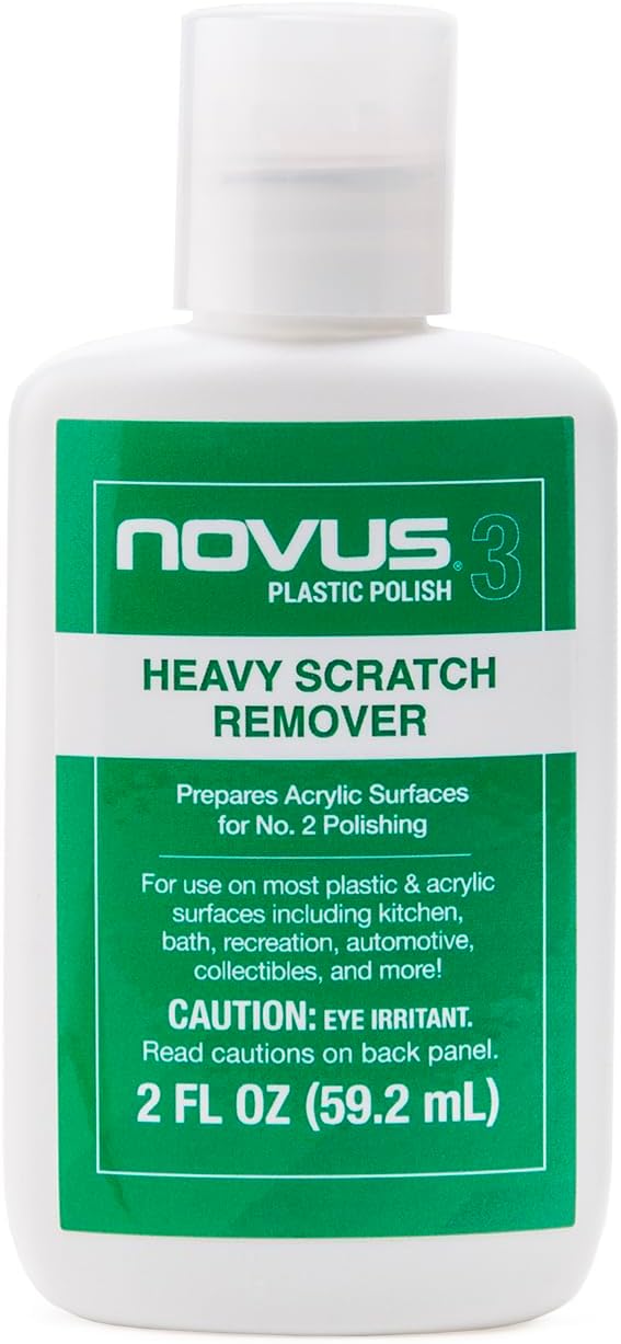 NOVUS 7030 | Fine Scratch Remover #2 | 8 Ounce Bottle