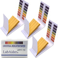 3 Pack pH.1-14 Test Paper Extensive Test Paper Litmus Test Paper 240 Strips pH Test with Storage Case for Saliva Urine Water Soil Testing Pet Food and Diet pH Monitoring (3 Pack with Storage Case)