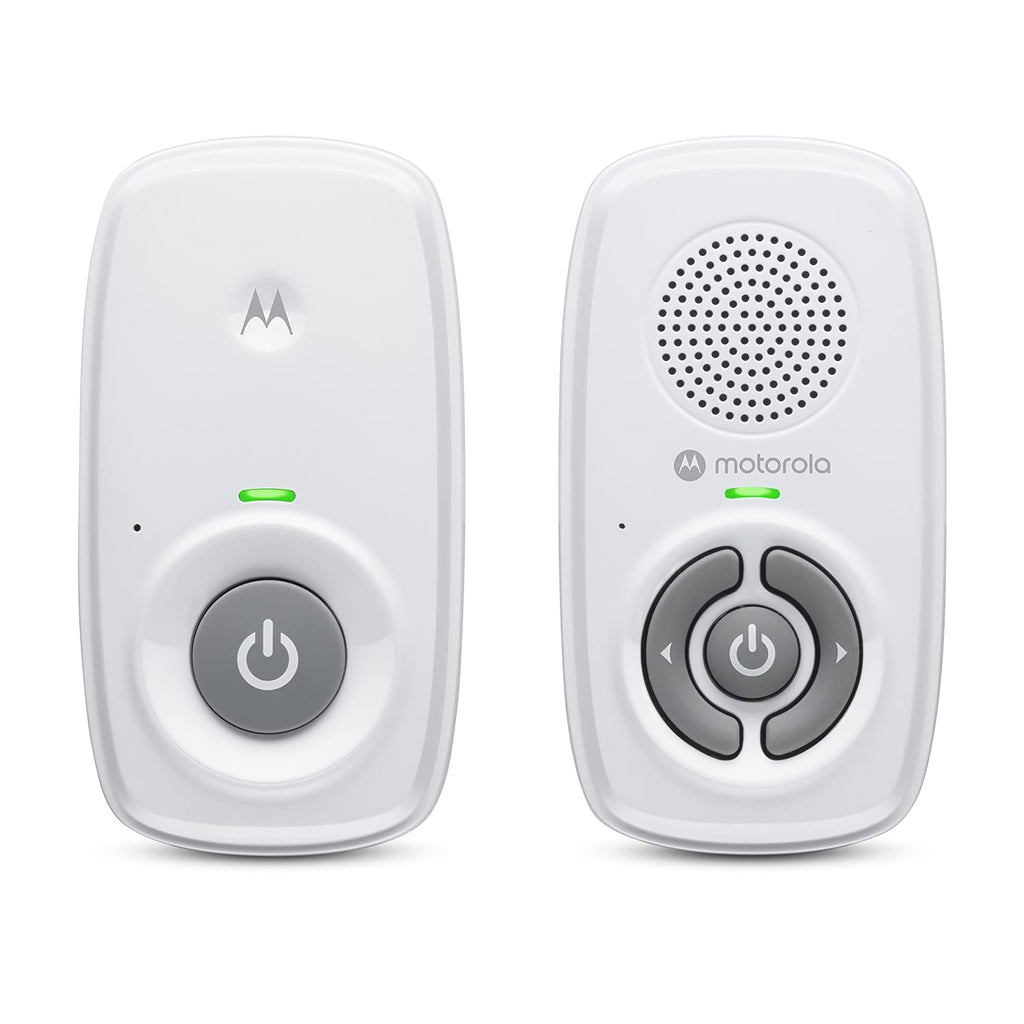 Motorola Nursery Audio Baby Monitor, No WiFi, Long Range 1000 ft, Volume Control, DECT Private Connection, Cry Detection, Portable Battery Parent Unit, Ideal for Safe Monitoring, No App, AM21