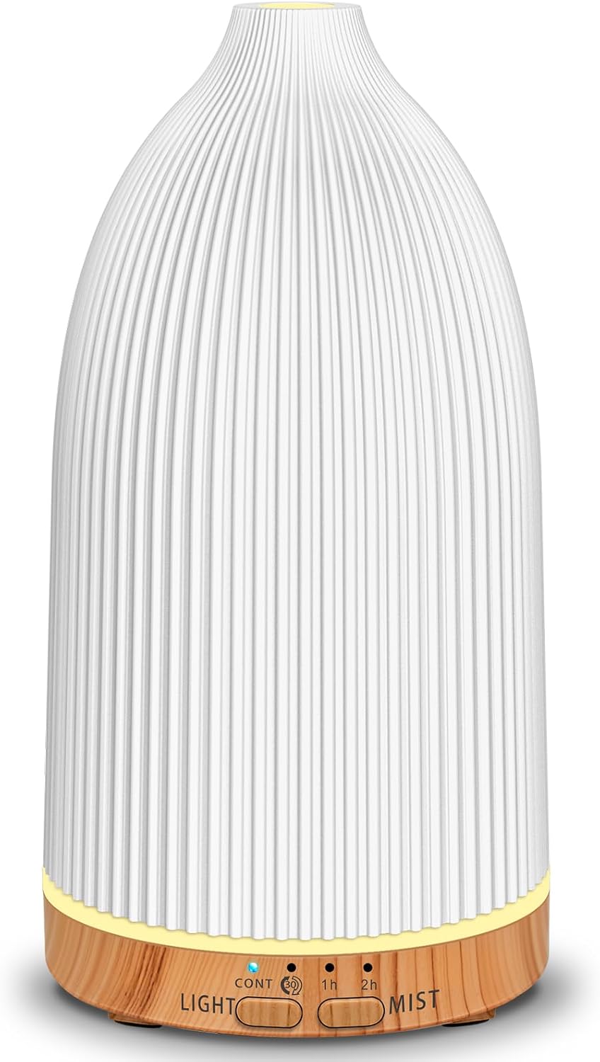 URPOWER 150mL Essential Oil Diffusers for Home Aromatherapy Diffuser