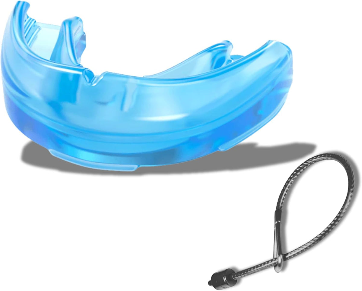 Shock Doctor Mouth Guard for Braces, Blue, Youth
