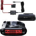 Cobra RAD 480i Laser Radar Detector, Long Range Detection, Bluetooth, Black