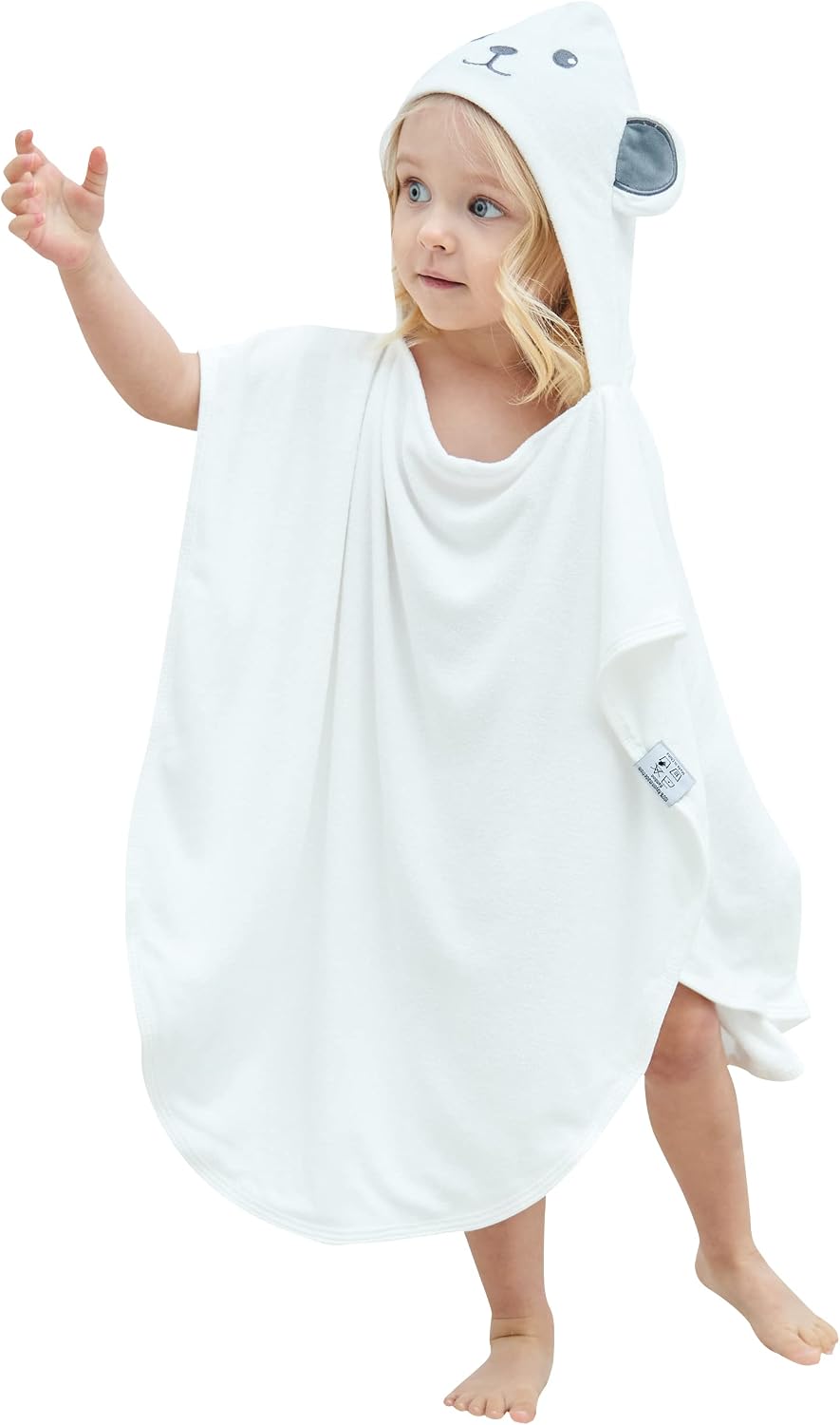 HIPHOP PANDA Ultra Soft Hooded Baby Towel - 2-Layer Thick 500GSM Absorbent