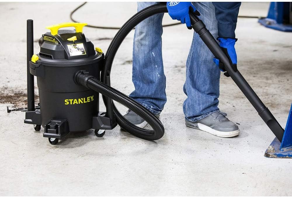 Stanley - SL18116P Wet/Dry Vacuum, 6 Gallon, 4 Horsepower Black