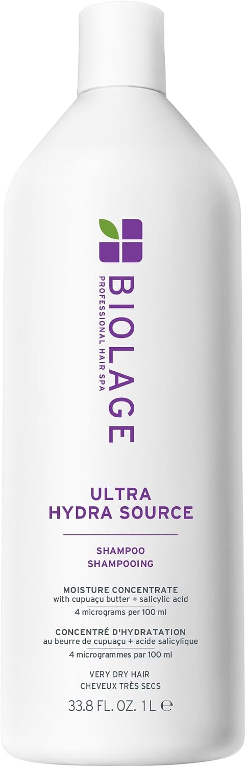 Biolage Ultra Hydra Source Shampoo - Deeply Moisturizes & Conditions Very Dry Hair, For Thick Hair