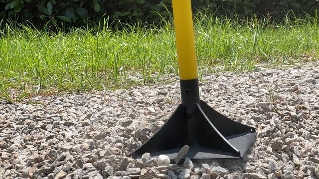 8"x8" Steel Tamper with 48" Handle, Heavy Duty Hand Compactor Tool for Leveling Soil, Gravel, Sand, Asphalt, Ground, Paver, Driveway, Garden, Yard and Blacktop Repair