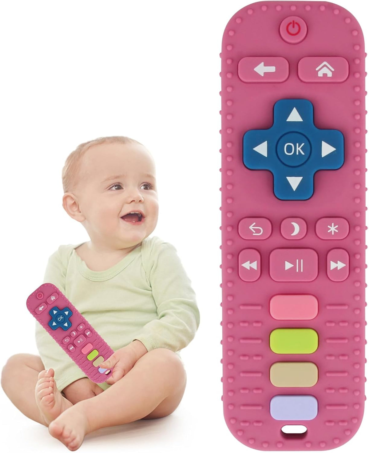 Chuya Baby Teether Toy Chew Toys for Babies 3-24 Months