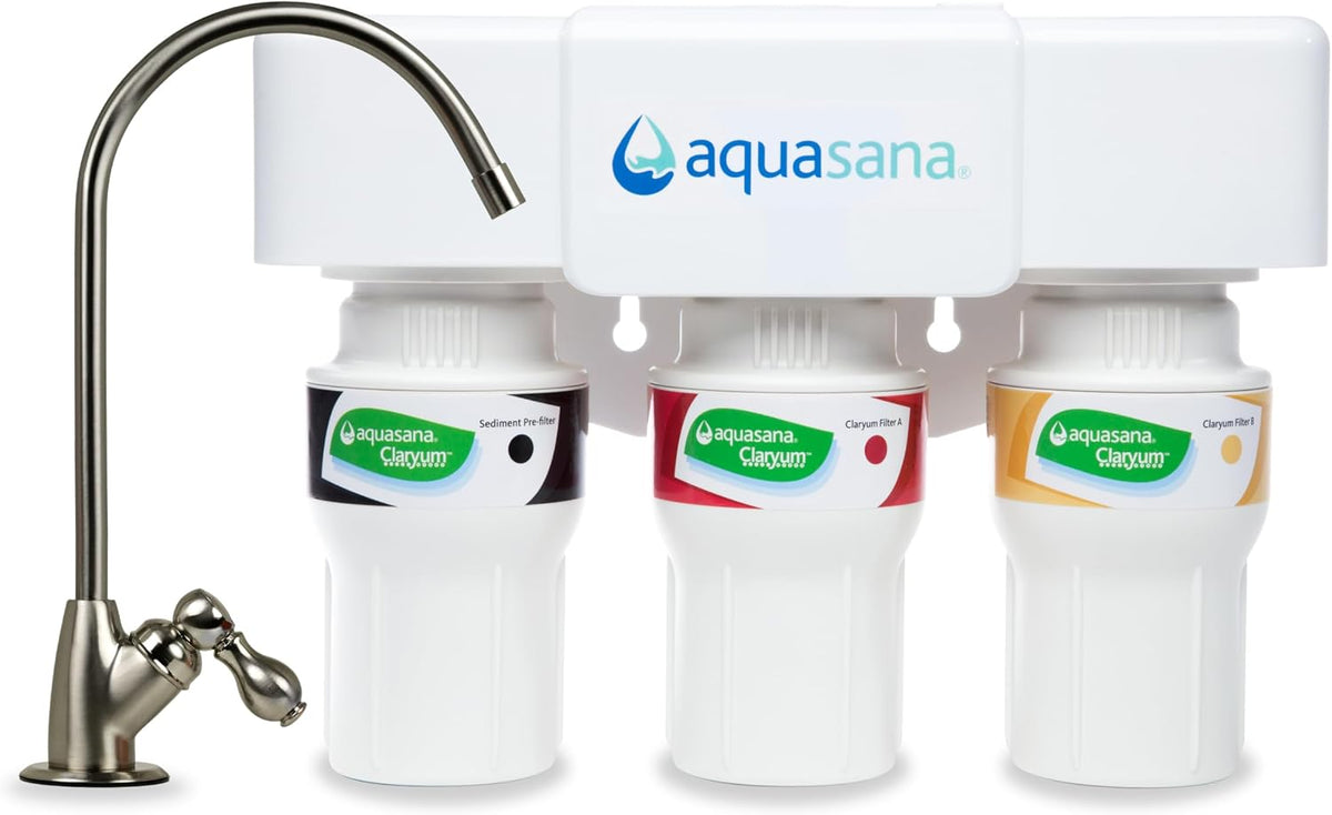 Aquasana® AQ-5300+R Genuine Replacement | 3-Stage Max Flow | AQ-C3M-R