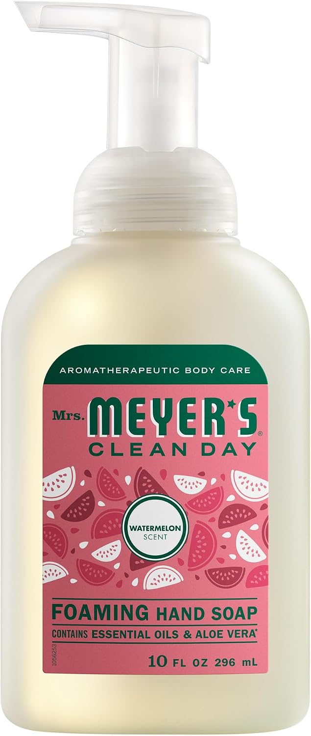 MRS. MEYER'S CLEAN DAY Foaming Hand Soap, Rainwater Scent, 10 fl oz