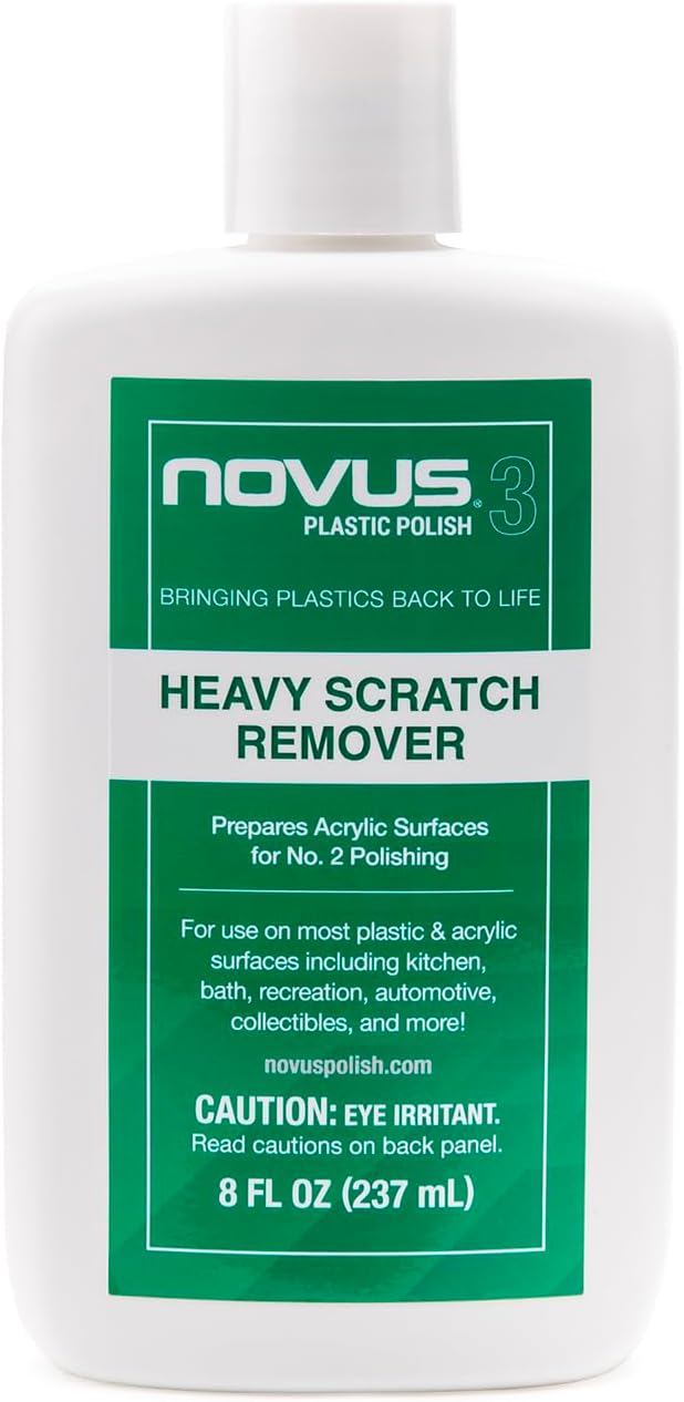 NOVUS 7030 | Fine Scratch Remover #2 | 8 Ounce Bottle