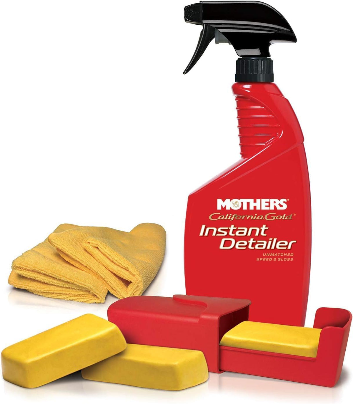 Mothers California Gold 3 Clay Bar Complete Kit, 3 80-gram Clay Bars, 07240