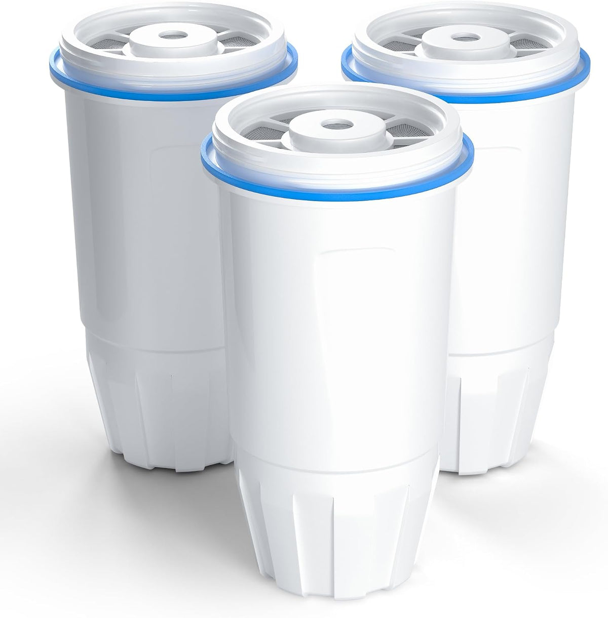 Upgraded Water Filter Replacement Fit for Zero Pitcher and Dispenser ZR-001 ZR-004 ZP-006 ZR-017, Five-Stage Filter System, Effectively Reducing Lead, Chromium, and Contaminants, 4 Packs, By BOGDA