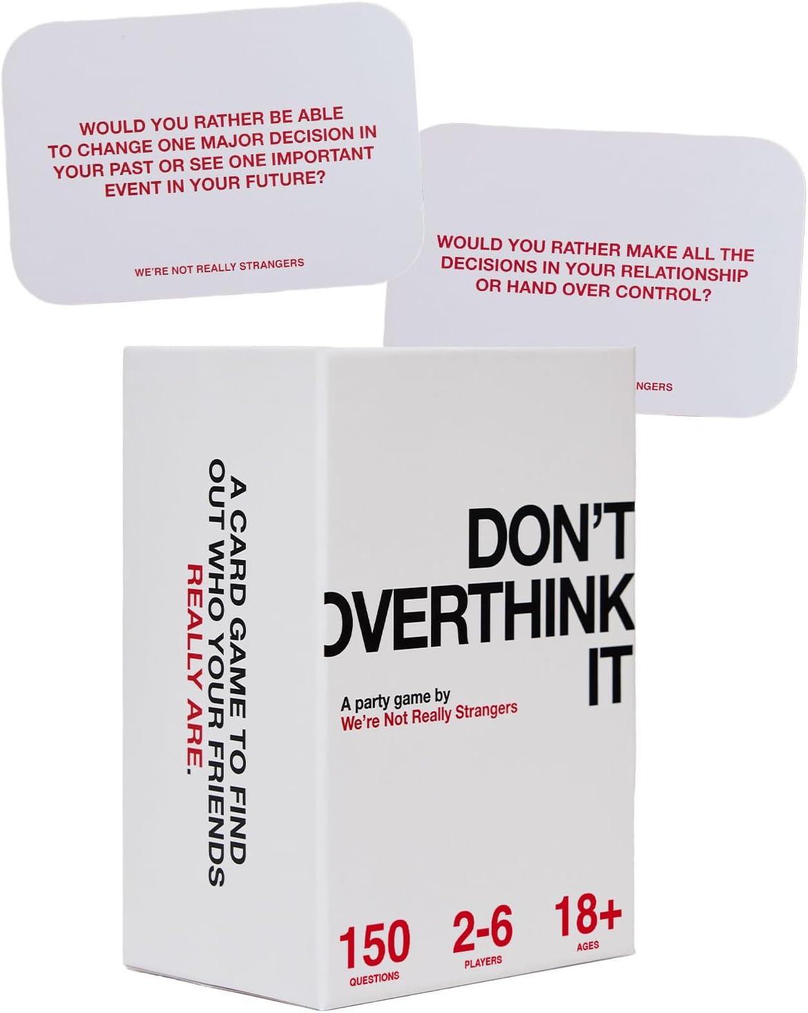 WE'RE NOT REALLY STRANGERS Couples Edition, Conversation Card Game
