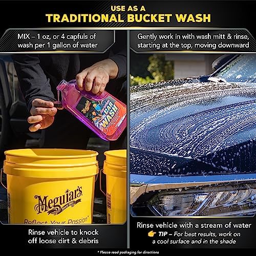 Meguiar's Deep Crystal Car Wash, 64 Oz