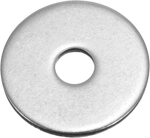 1/4" x 1" Stainless Fender Washer,18-8 (304) Stainless Steel Flat Washer,1/4" ID x 1" OD x 0.078" Thick(40Pcs)