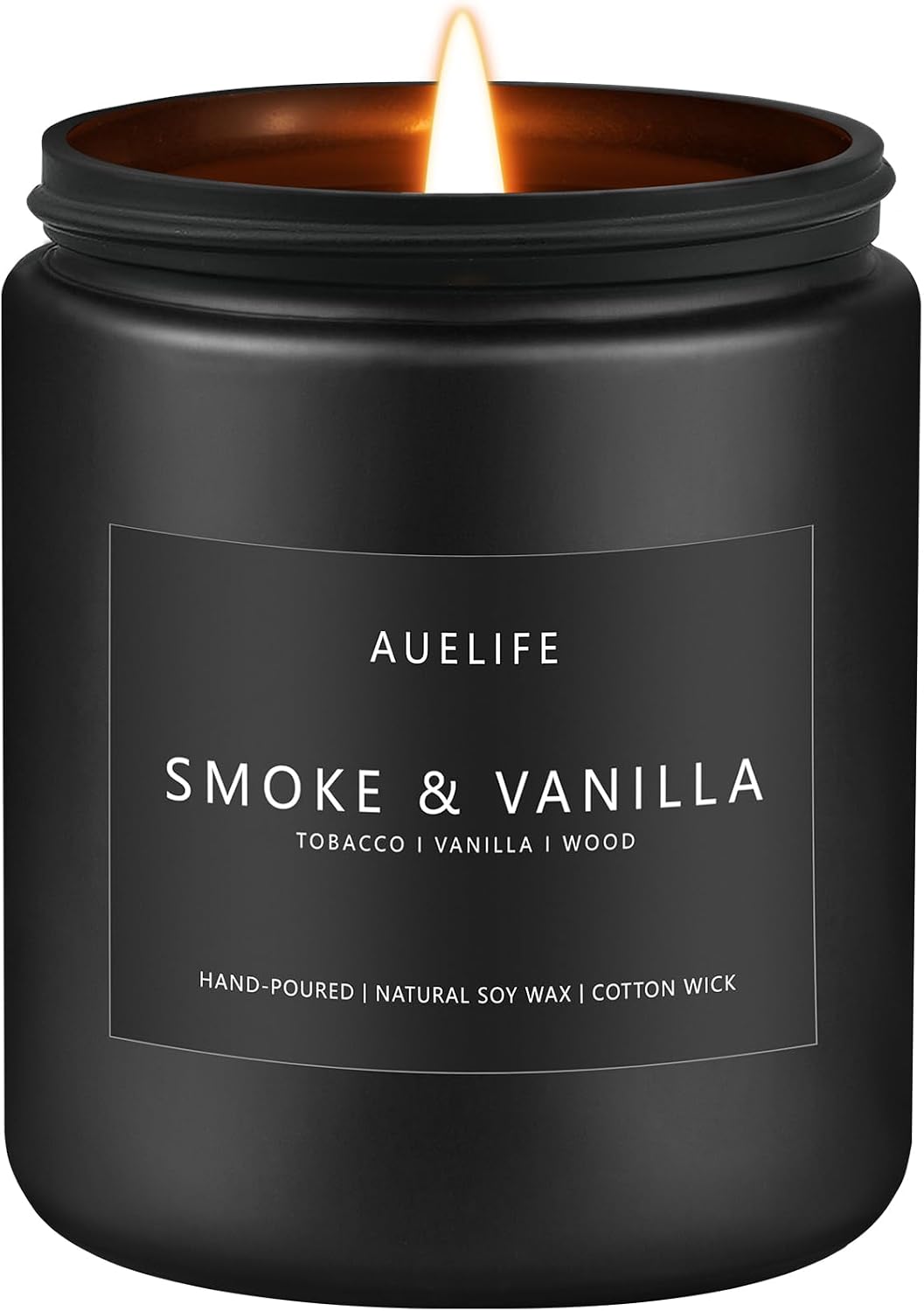 Auelife Candles for Men Gift Set, 4 Pack Soy Wax, Masculine