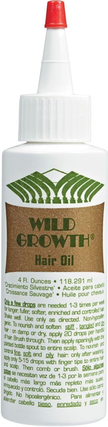 Wild Growth Hair Oil 4oz "Pack of 2"