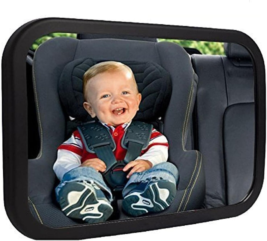 Shynerk Baby Car Mirror, Rear Facing Car Seat Mirror Safety for Infant Newborn, Baby Mirror with Wide Rearview & 360° Rotation, Shatterproof & Easy Assembled Crash Tested