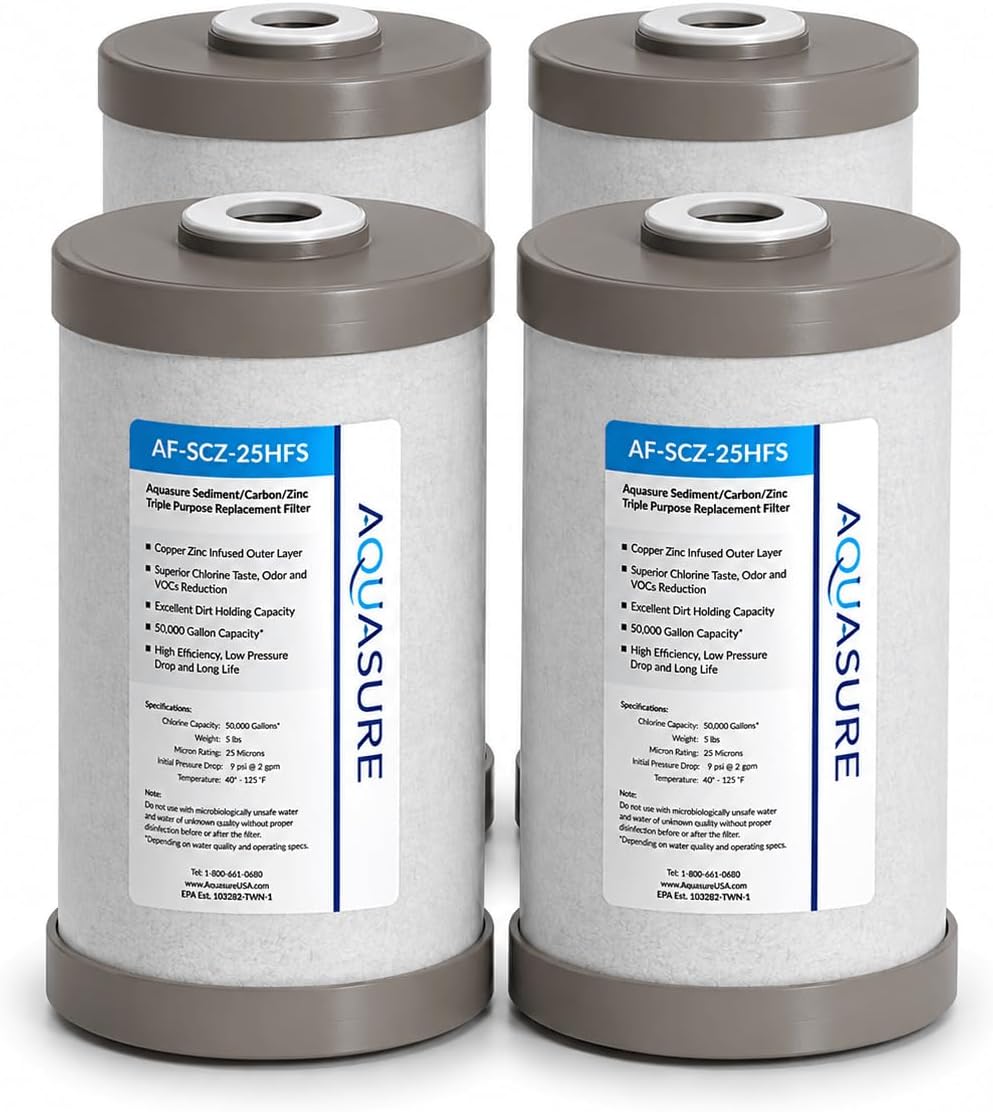 Aquasure Fortitude V2 Series Replacement Filters (1, Standard)