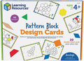 Learning Resources Pattern Block Design Cards