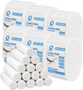 Vakly Dental Cotton Rolls #2 Medium 1.5 in (100 Count) – 100% Absorbent Non-Sterile Cotton Rolls for Dental Use, Mouth Gauze & Nosebleeds