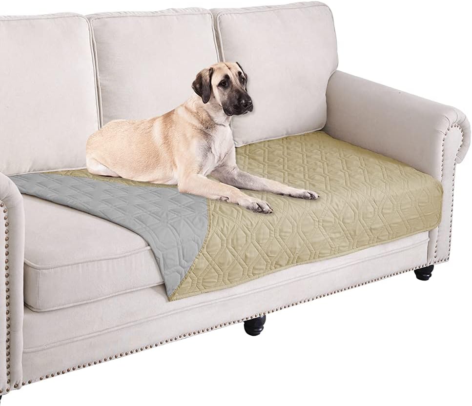 Ameritex Waterproof Dog Bed Blankets Cover for Bed Couch Sofa Reversible