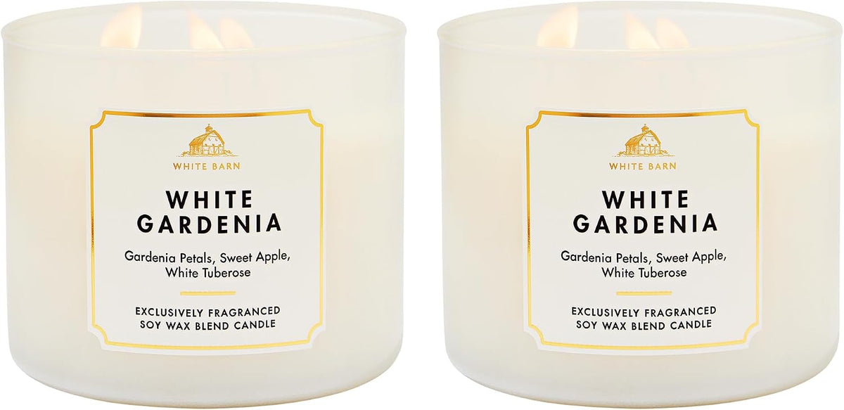Bath & Body Works Eucalyptus Spearmint 3-Wick Candle - Scented Candle for At-Home Use - Long-Lasting, Room-Filling Fragrance - High Fragrance Oil Concentration - Soy Wax Blend
