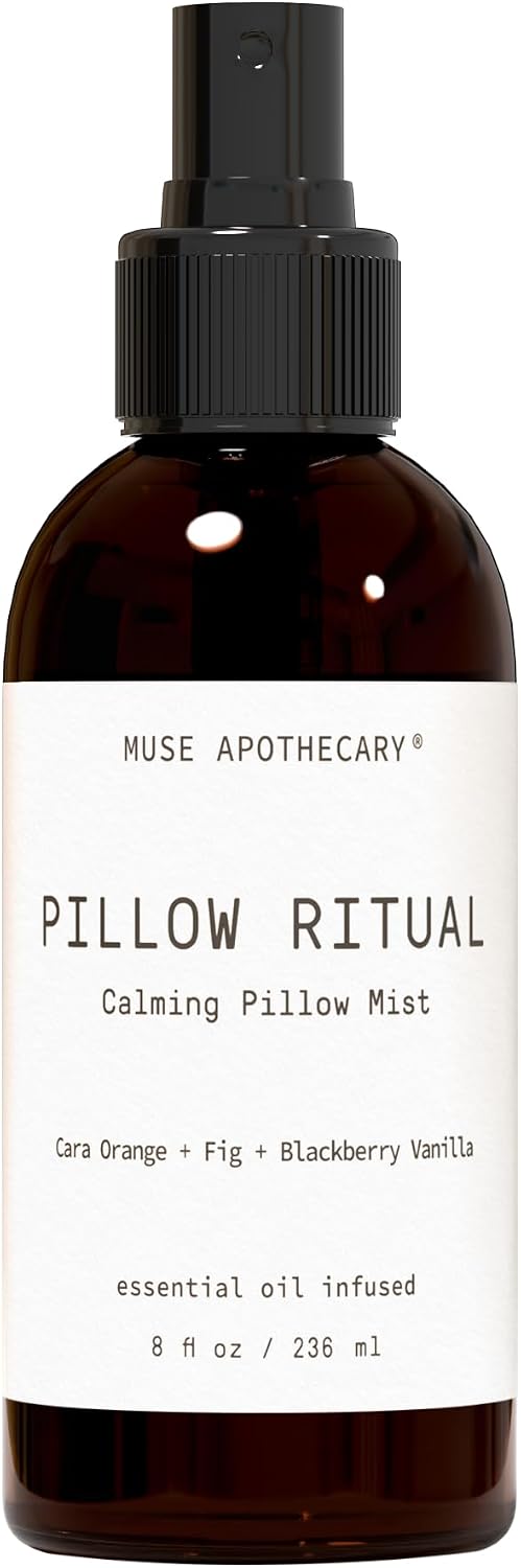 Muse Apothecary Linen Ritual - Aromatic, Soothing, and Relaxing Linen Spray for Bedding, Laundry and Fabric Spray Freshener - Infused with Aromatherapy Essential Oils - Lavender Serenity