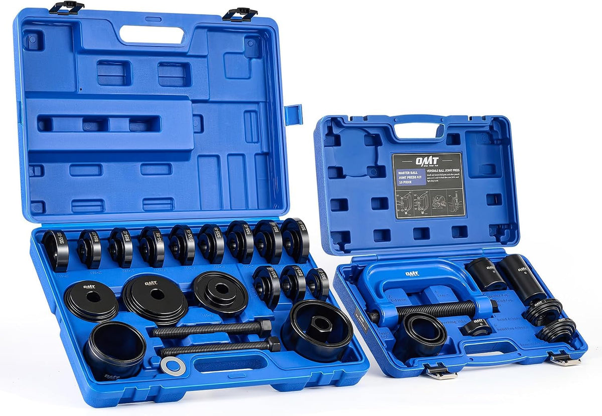 OMT Ball Joint Press Kit, Ball Joint Removal Tool with 4x4 Adapters