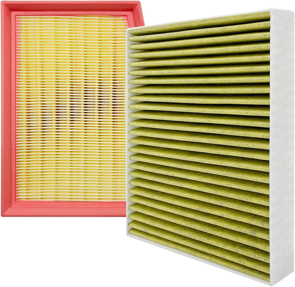 Cabin and Engine Air Filter Fits for Traverse 2018-2025 2026, Blazer 2019-2026, Acadia 2017-2026, Enclave 2018-2026, XT5 2017-2026, XT6 2020-2025, Fits 23321606, CA12166, CF11966