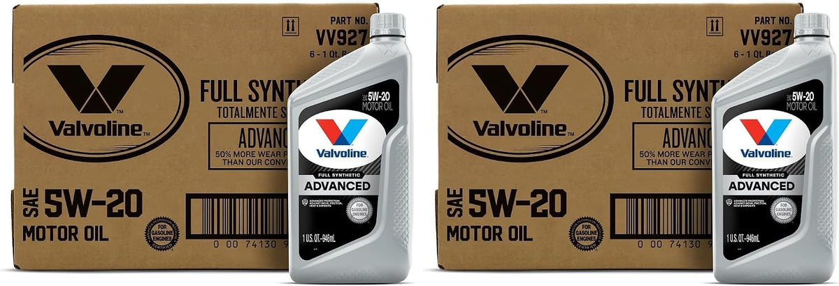 Valvoline Advanced Full Synthetic SAE 10W-30 Motor Oil 5 QT