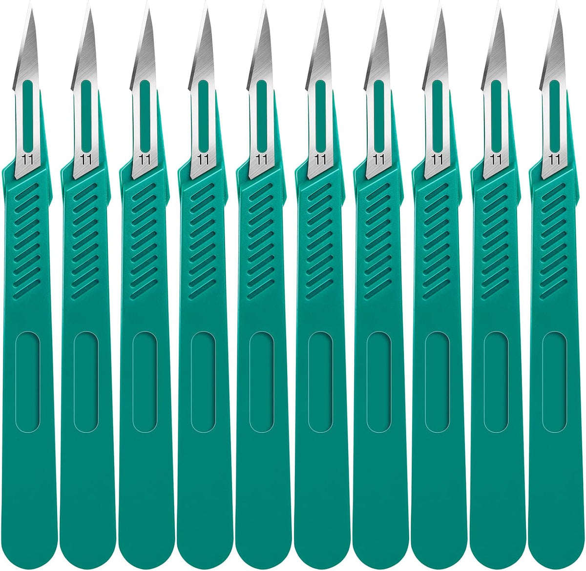 YixangDD 10 PCS Scalpel Blades with #11 Scalpels Surgical Blades