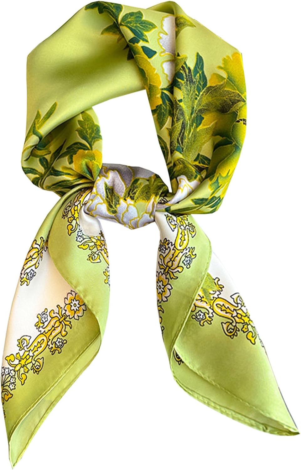 Dailyacc Hair Bandanas Scarf For Women Lightweight Fashion Neck Silk Satin Head Scarves For Sleeping Handbags Scarf