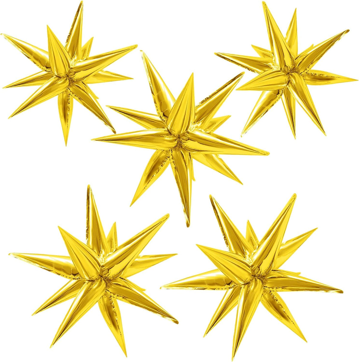 Star Balloons 60Pcs Black Balloons Foil Black Birthday Decorations