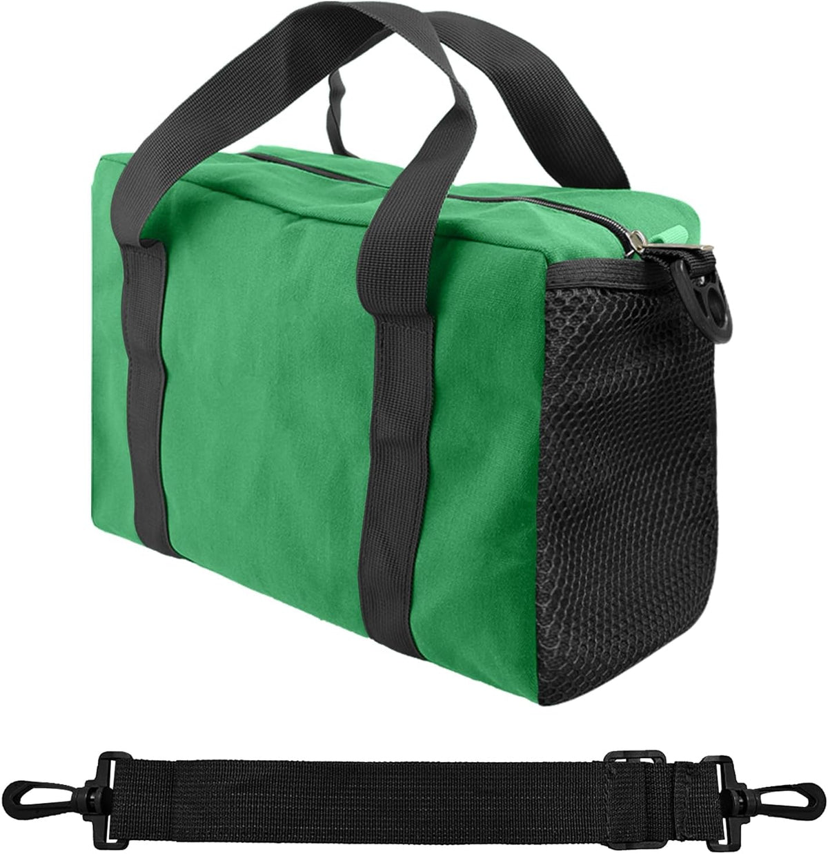 Small Tool Bag, Close Top Wide Mouth Tool Organizer Bag, Large Tool Bags