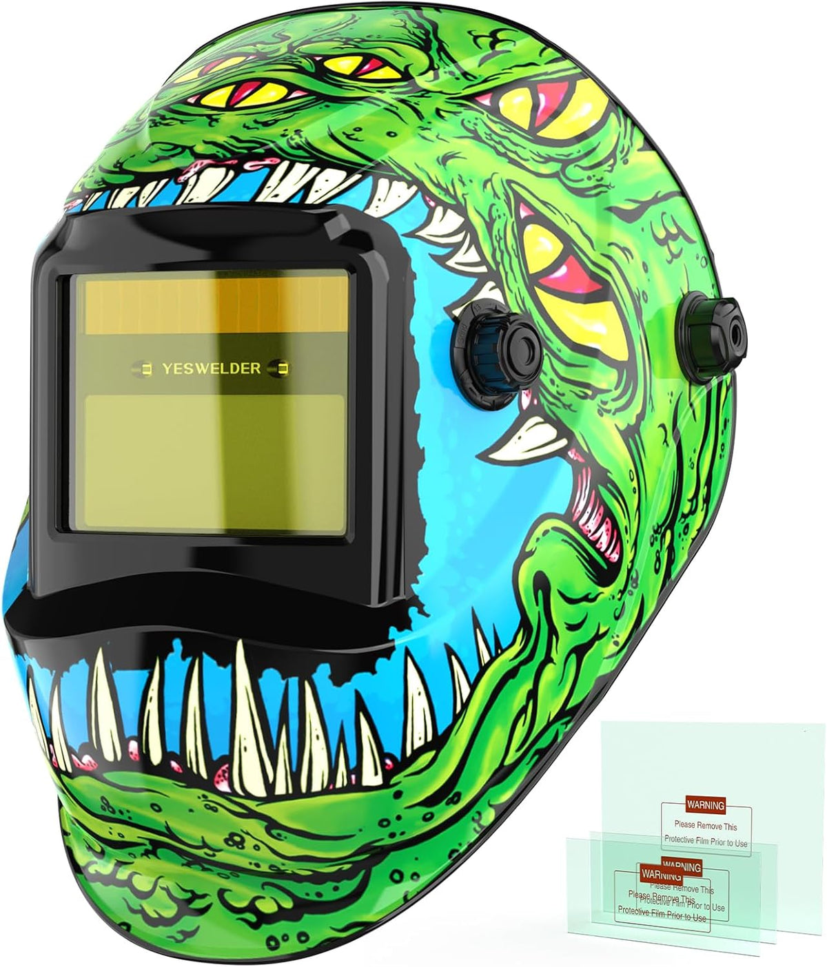 YESWELDER Auto Darkening Welding Helmet 1/1/1/1 True Color, LYG-L600A