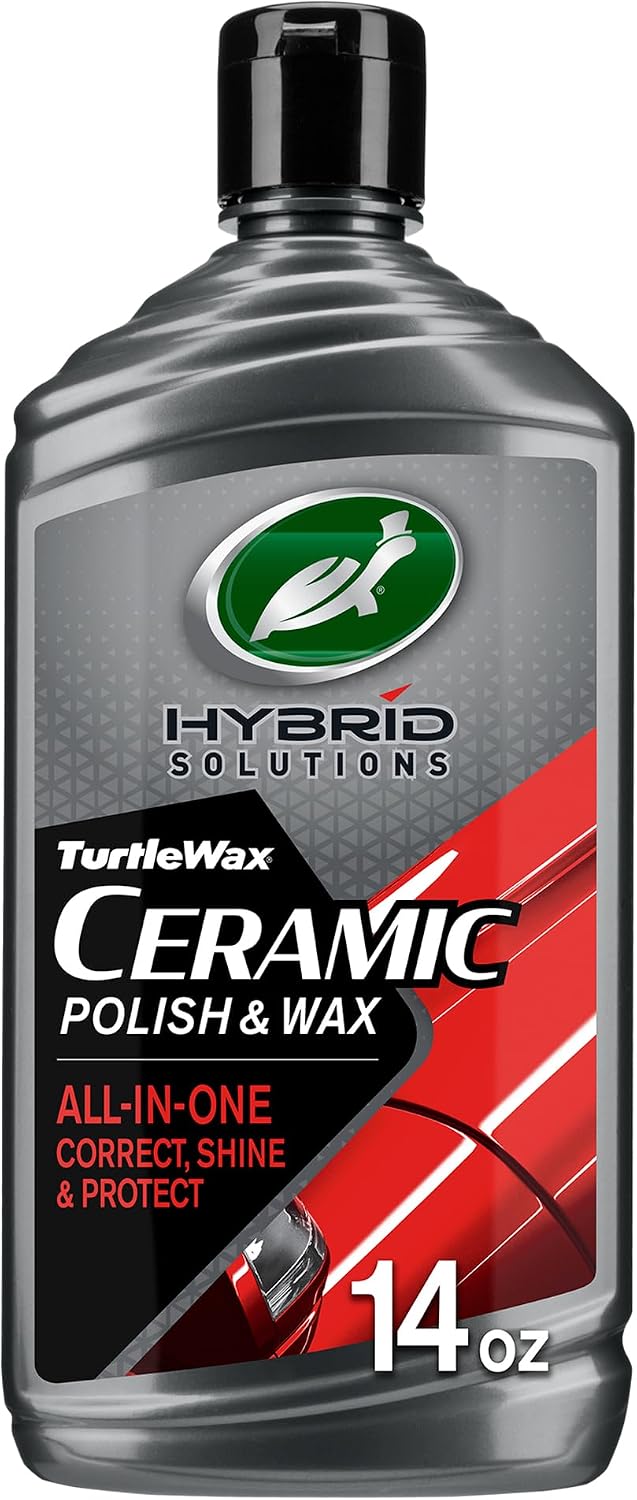 Turtle Wax Hybrid Solutions Ceramic Car Polish and Wax, 14 oz. (Pack of 1)