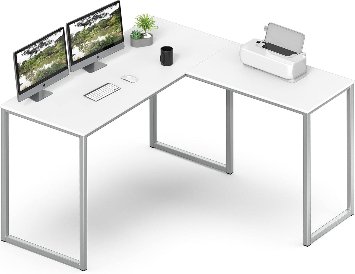 SHW Mission 40-Inch Home Office Computer Desk, Black