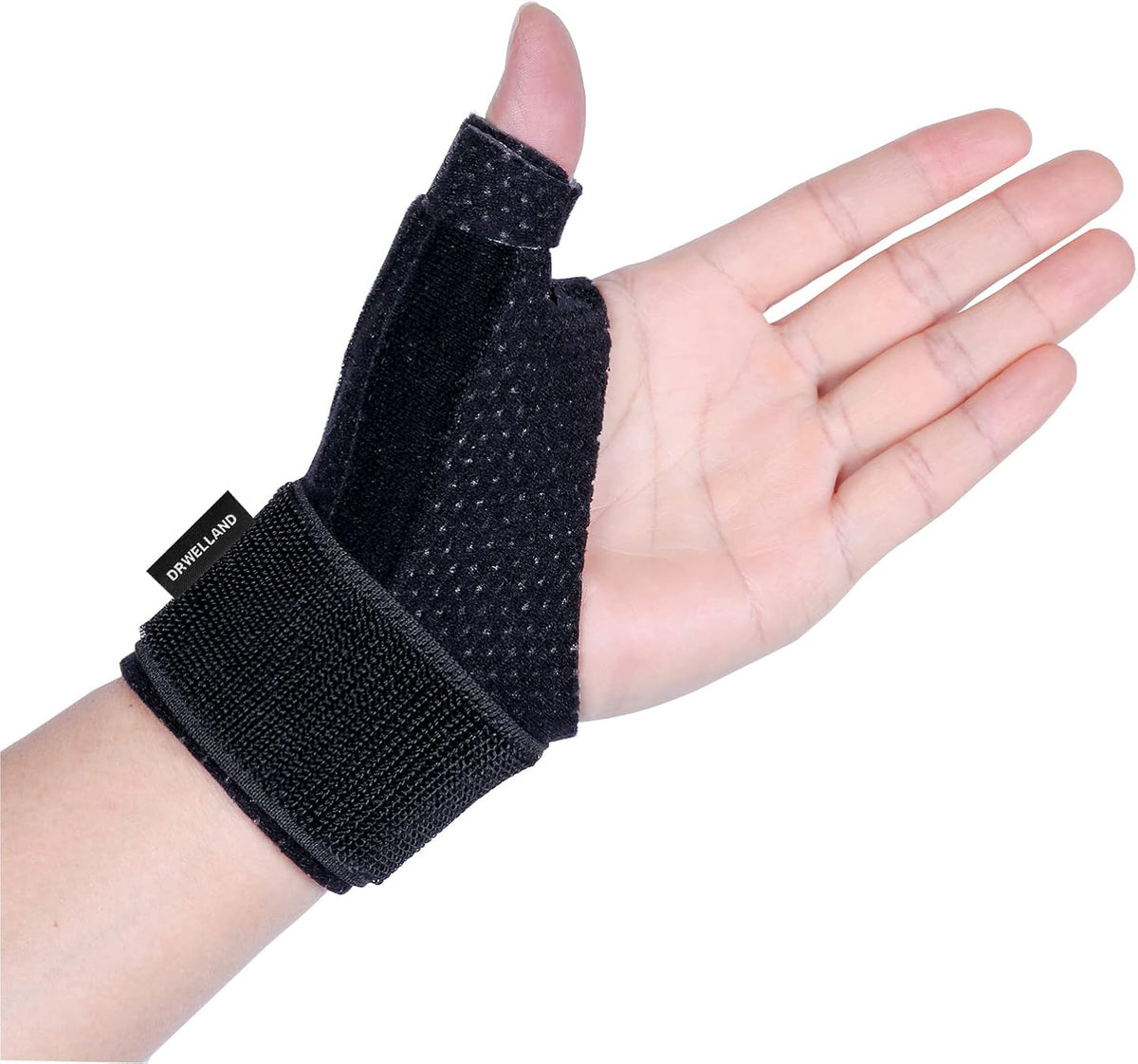Reversible Thumb & Wrist Stabilizer splint for BlackBerry Thumb, Trigger Finger, Pain Relief, Arthritis, Tendonitis, Sprained and Carpal Tunnel Supporting, Lightweight and Breathable S/M
