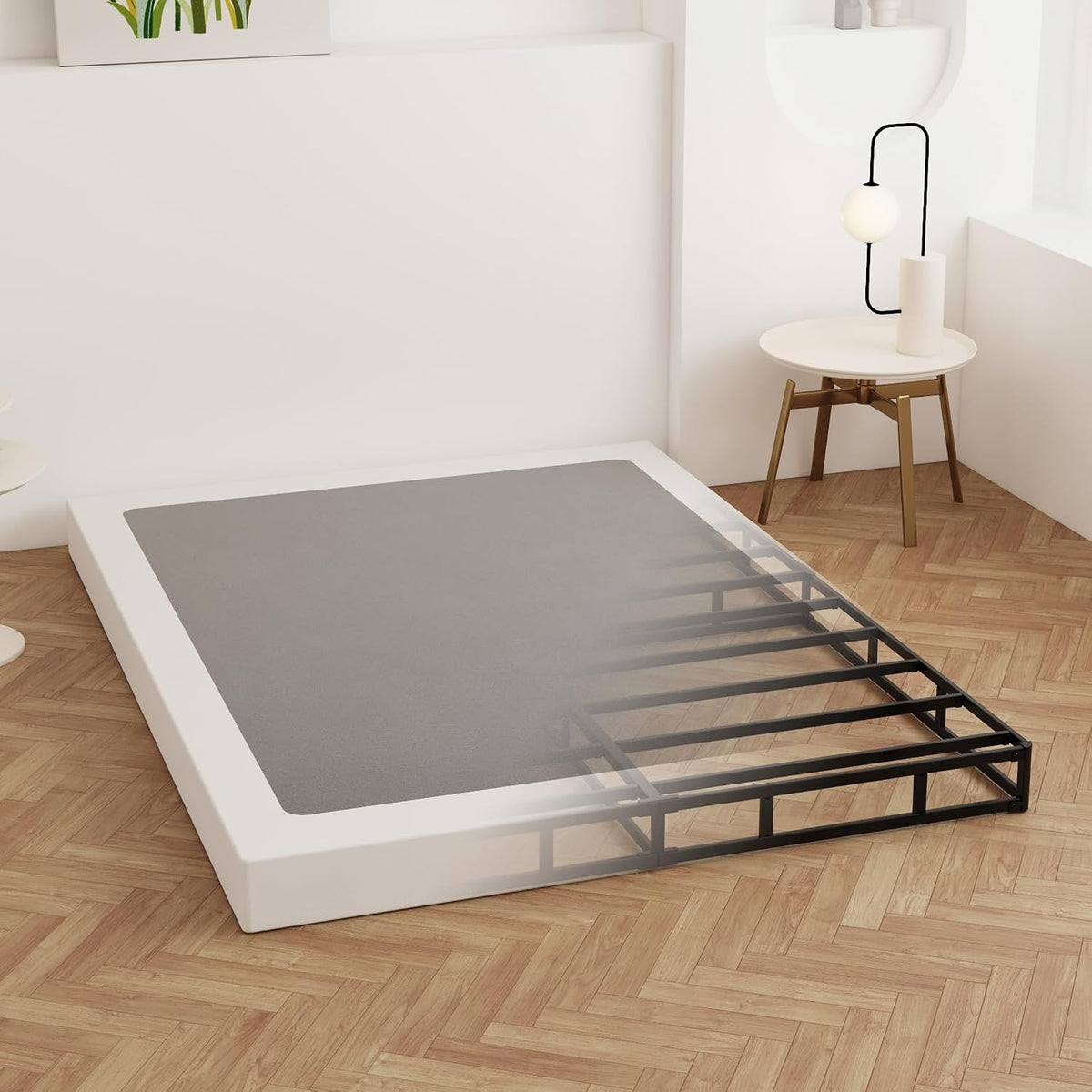 Maenizi 9 Inch Box Spring for Queen Bed, Bed Base with Fabric Cover