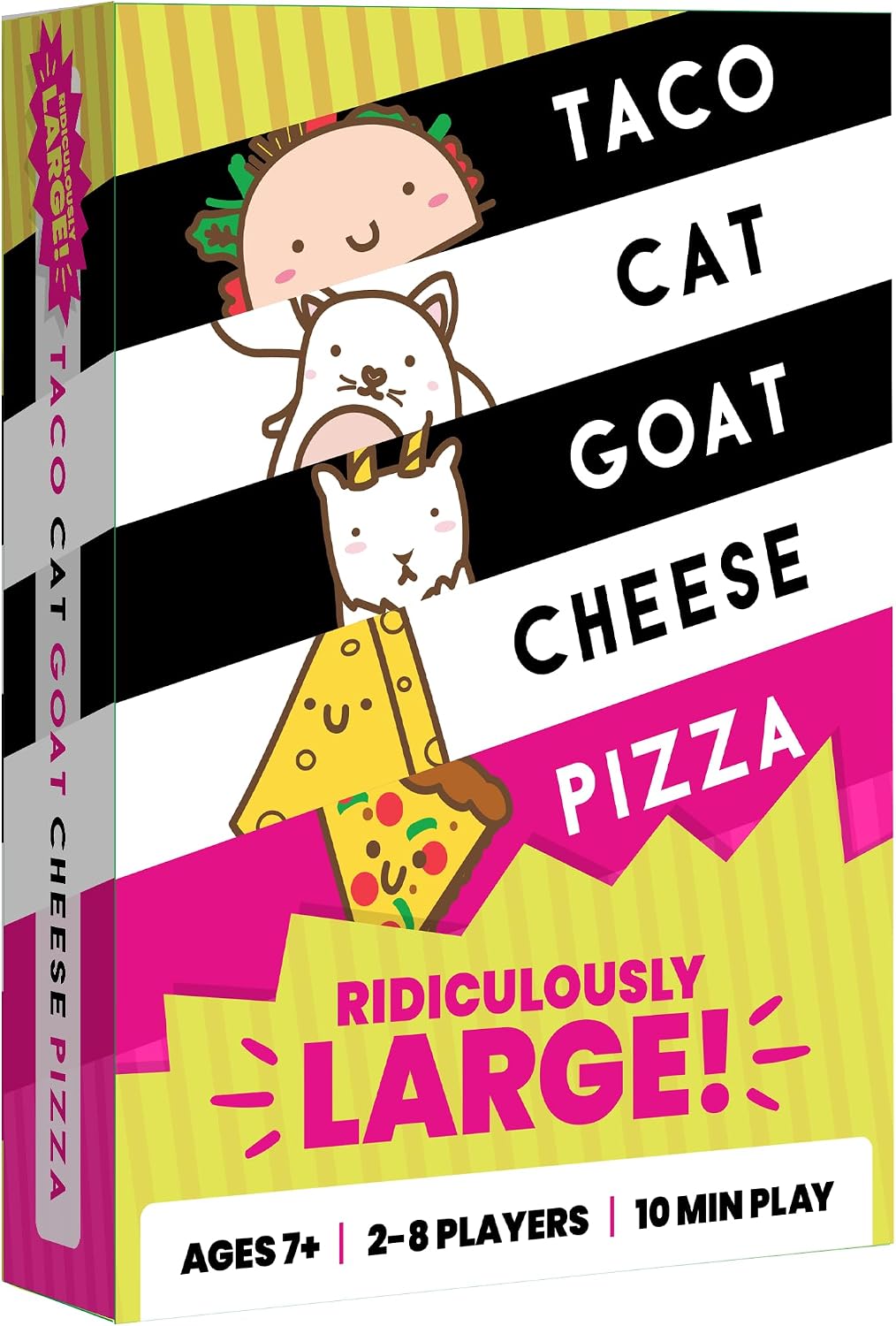 Taco Cat Goat Cheese Pizza Card Game by Taco Cat Games, Age 7+, 2-8 Players