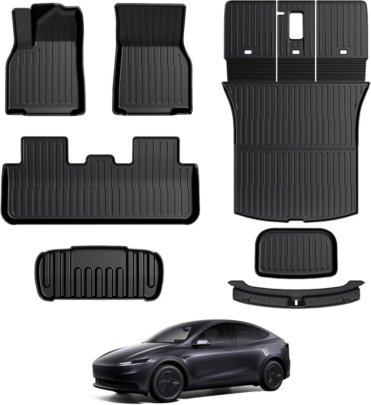 Floor Mats for 2025 2026 Tesla Model Y Juniper Accessories