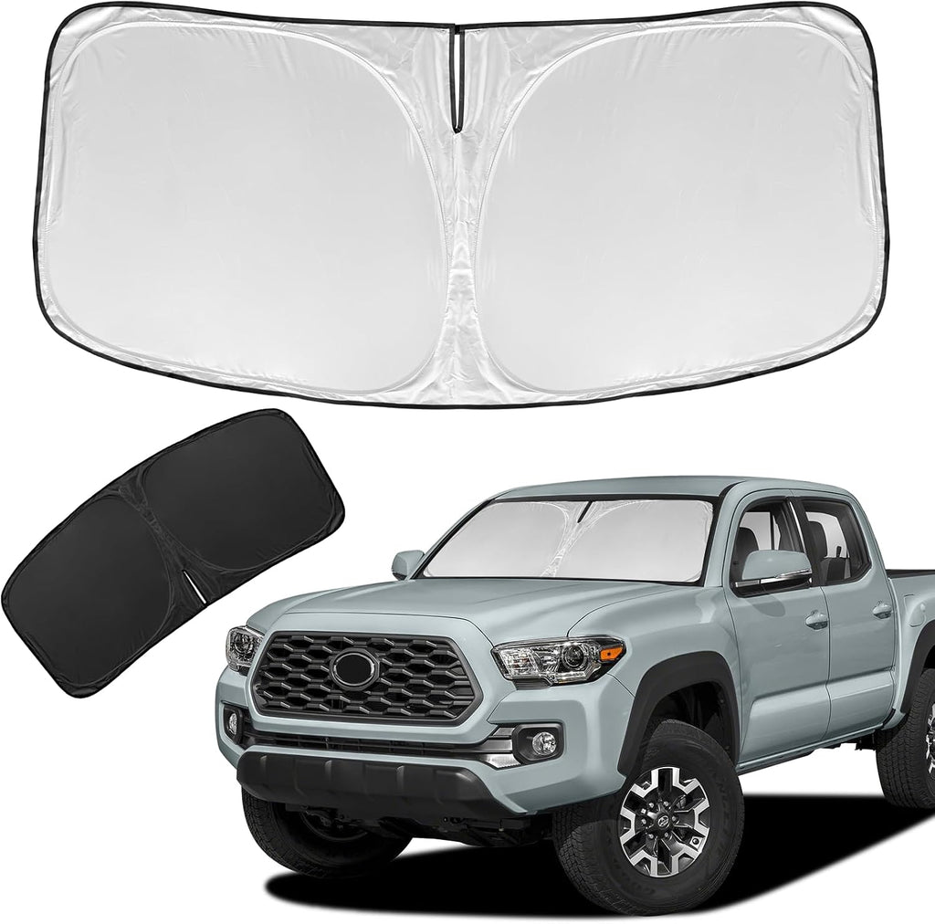 for Toyota Tacoma 2016-2024 2025 2026 Sun Shade Sunshade Windshield Cover
