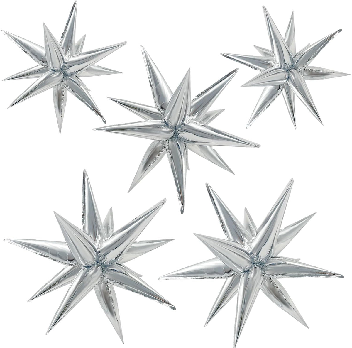 Star Balloons 60Pcs Black Balloons Foil Black Birthday Decorations