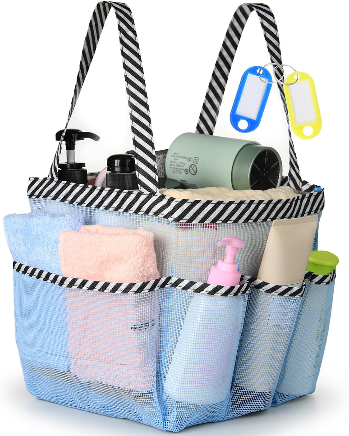 Temede Mesh Shower Caddy Portable for College Dorm Room Essentials